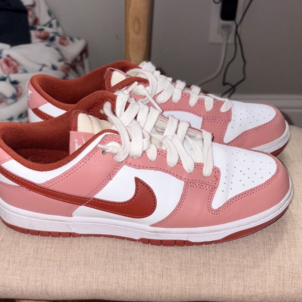 Nike dunks barley worn